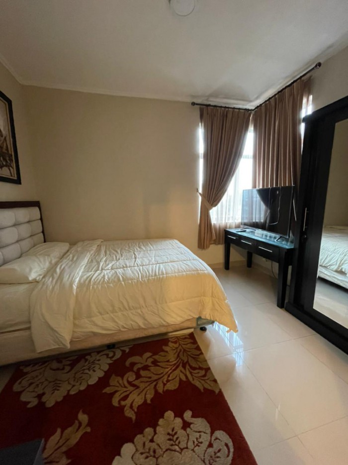 Unit 3BR Disewakan Fully Furnished Apartemen Crown Court Lippo Cikarang